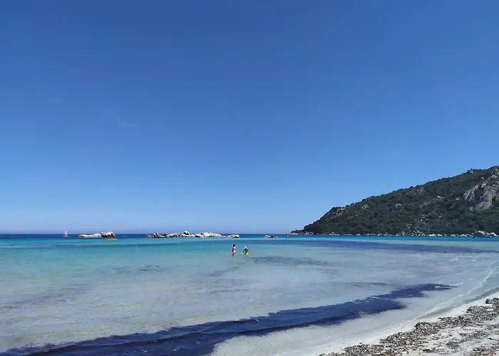 公寓 Climatise Vue Panoramique Sur Port 博尼法乔